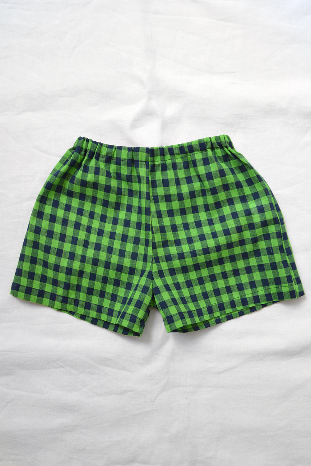 Shorts Sarah - Green Check