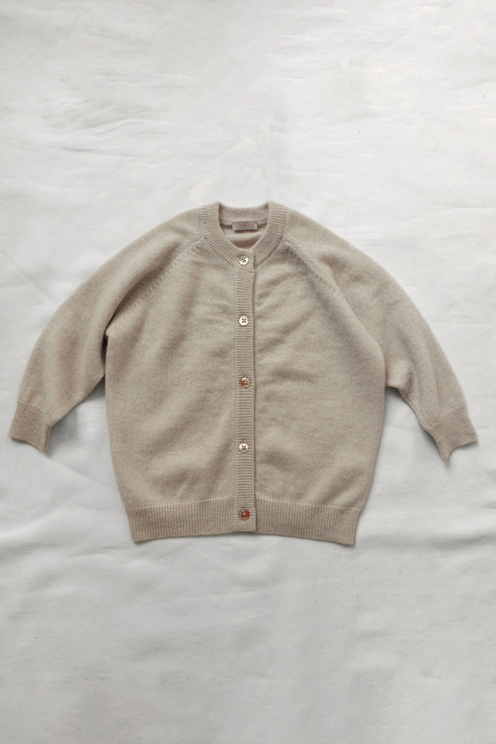 Cashmere Cardigan - Beige