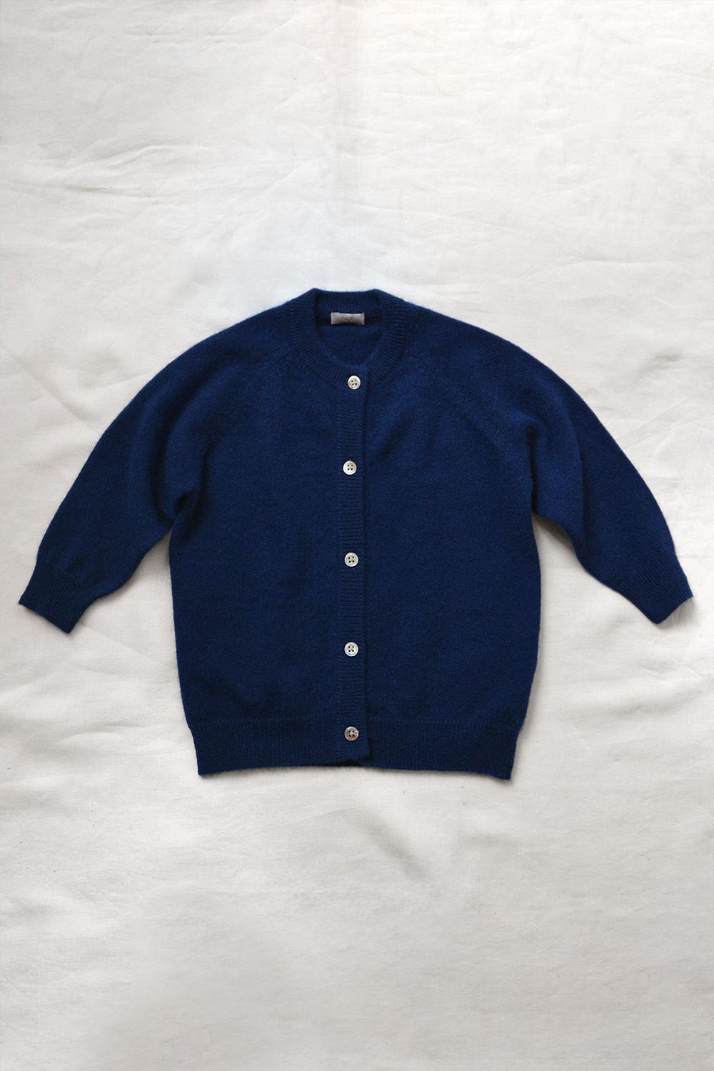 Cashmere Cardigan - Navy
