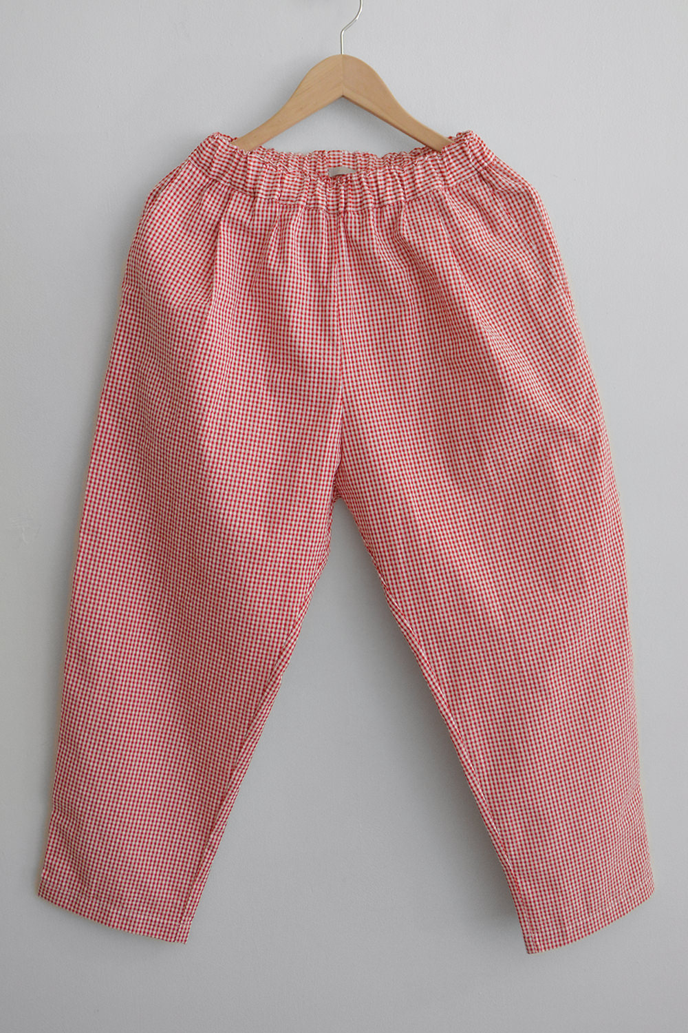 MAKIE, Pants Jean - Red Check