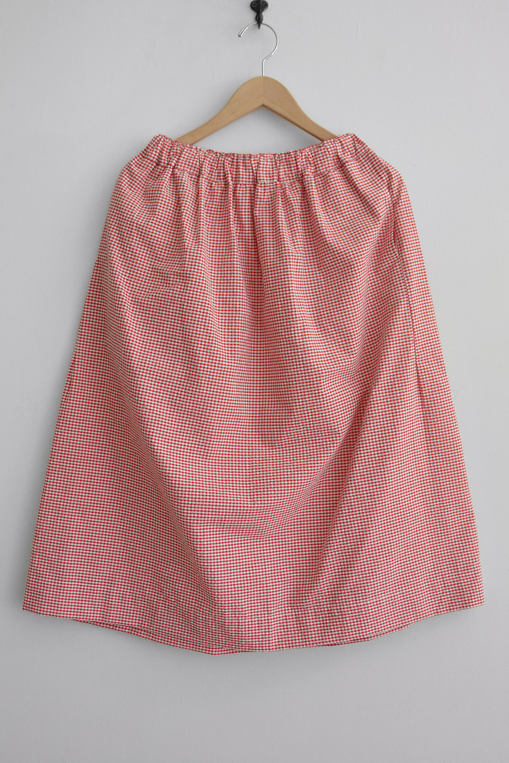 MAKIE, Skirt Jean - Red Check