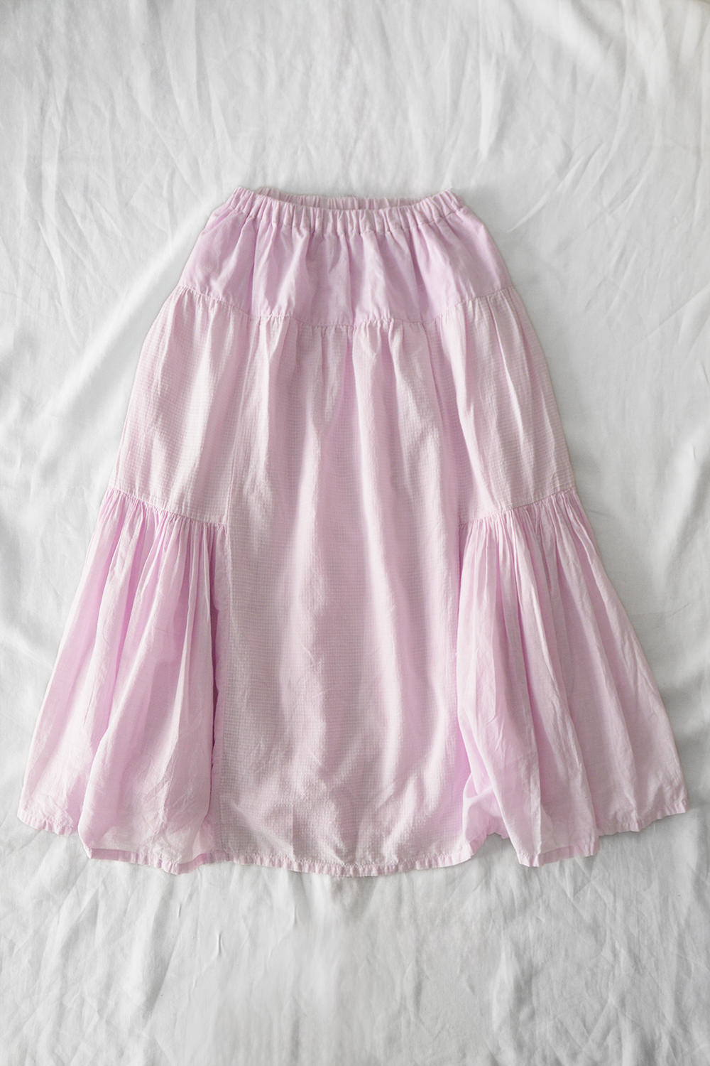 MAKIE, Dyed Skirt Camila (Reversible) - Pearl Pink