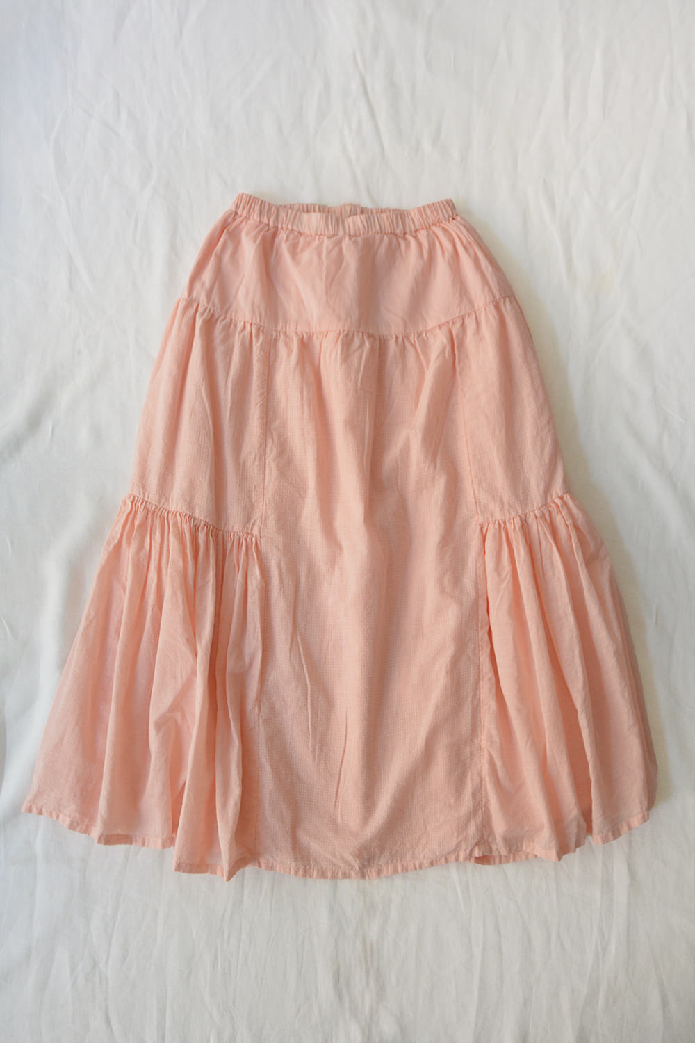 MAKIE, Dyed Skirt Camila (Reversible) - Peach