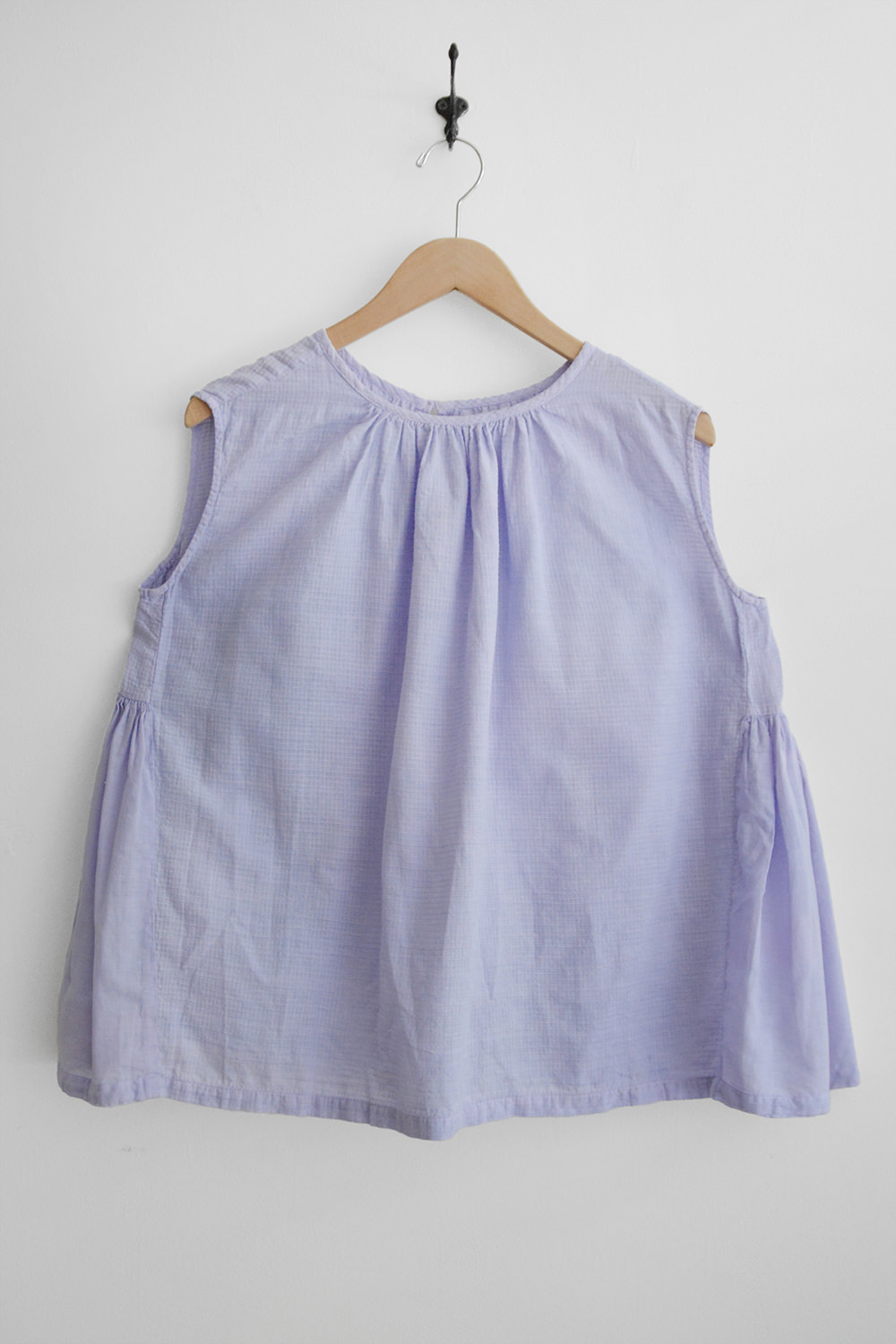 MAKIE, Dyed Sleeveless Blouse Camila - Lilac