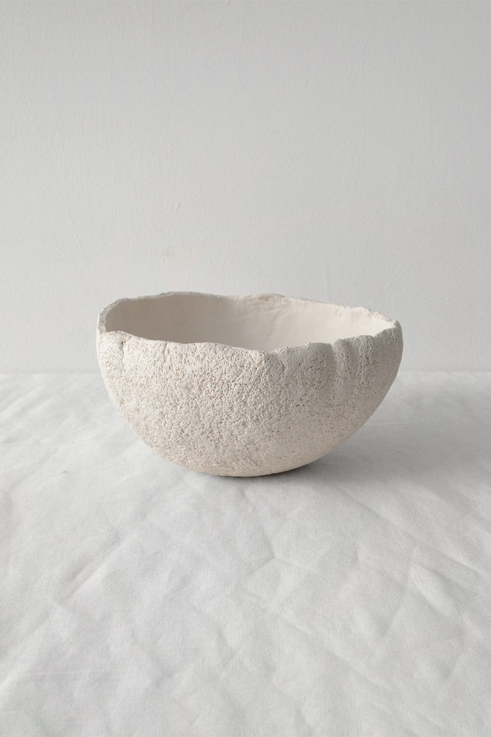 Genevieve Chevallier, Ceramic Bowl Small NY1 - White