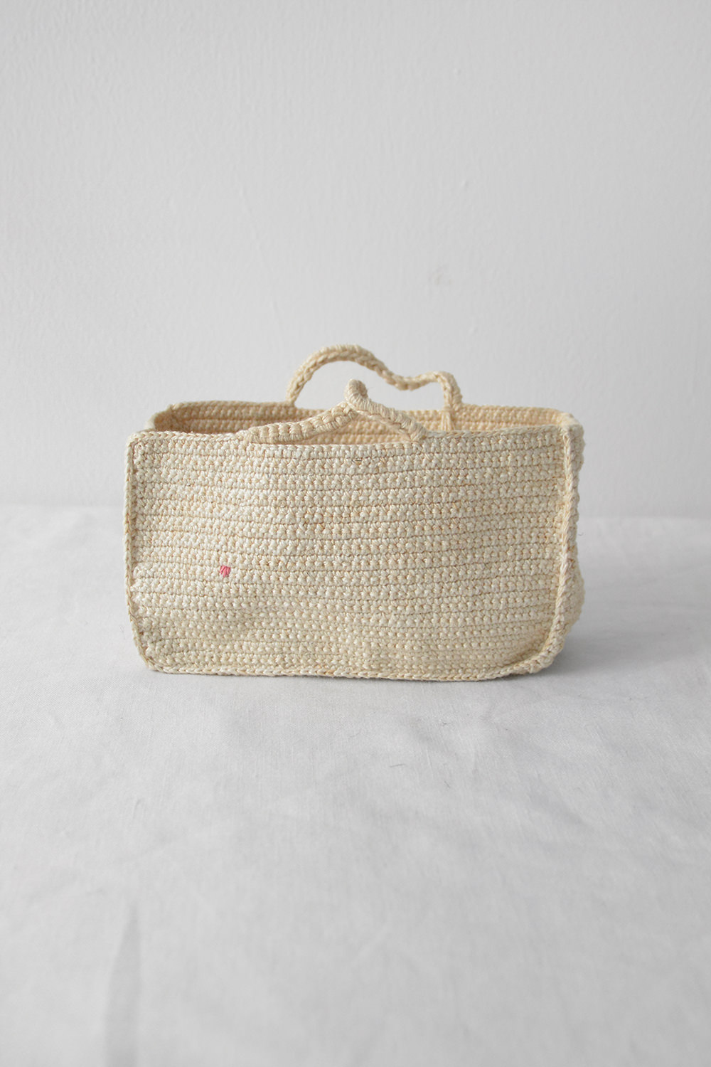 Fatima Loubirat, Small Knitted Basket Top Picture