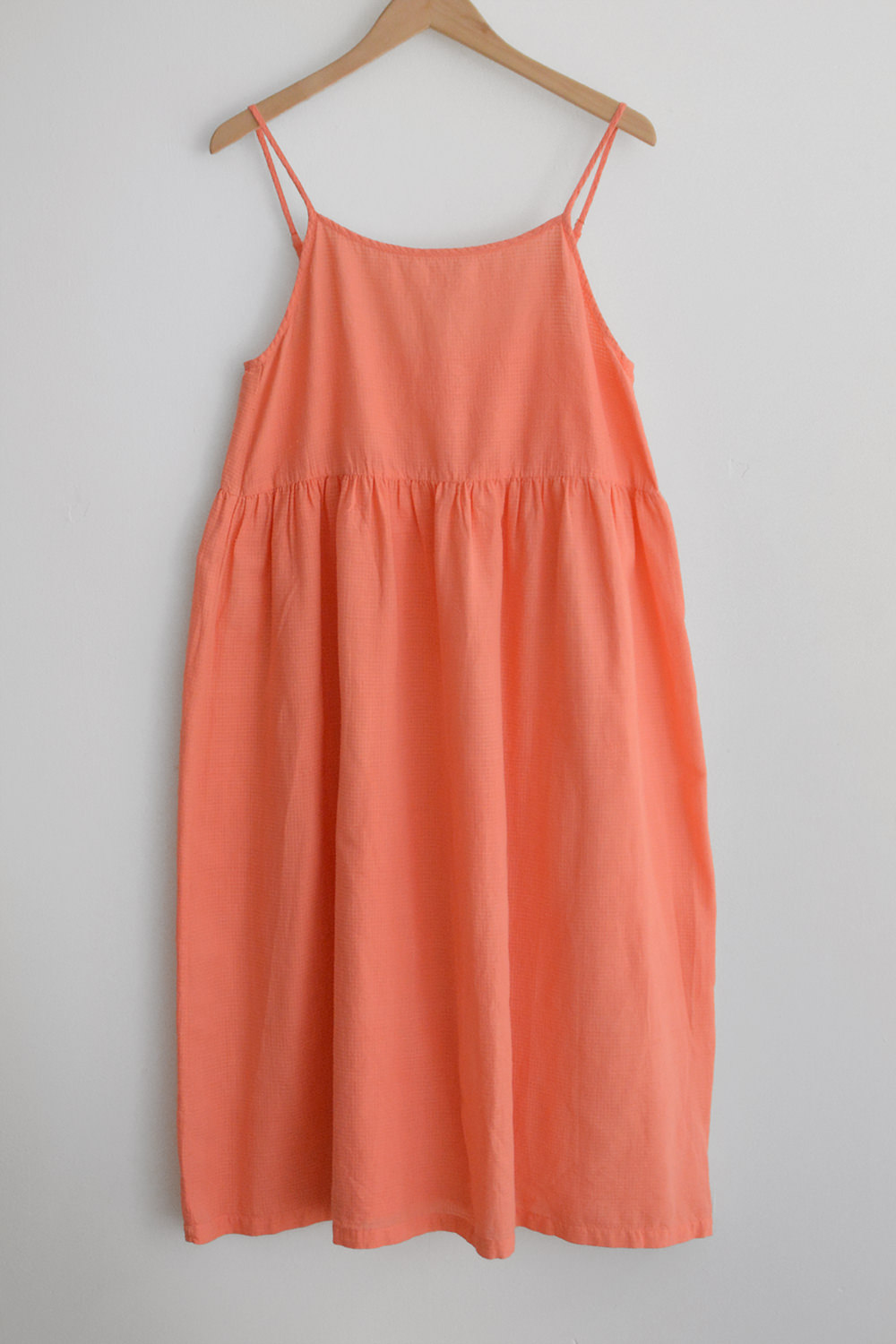 MAKIE, Dyed Slip Dress Camila - Coral