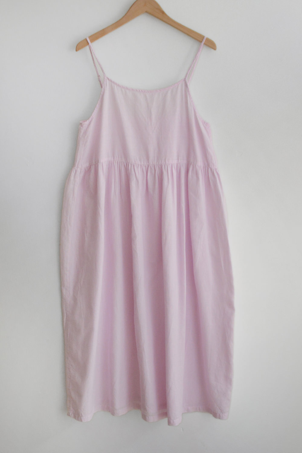 MAKIE, Dyed Slip Dress Camila - Pearl Pink
