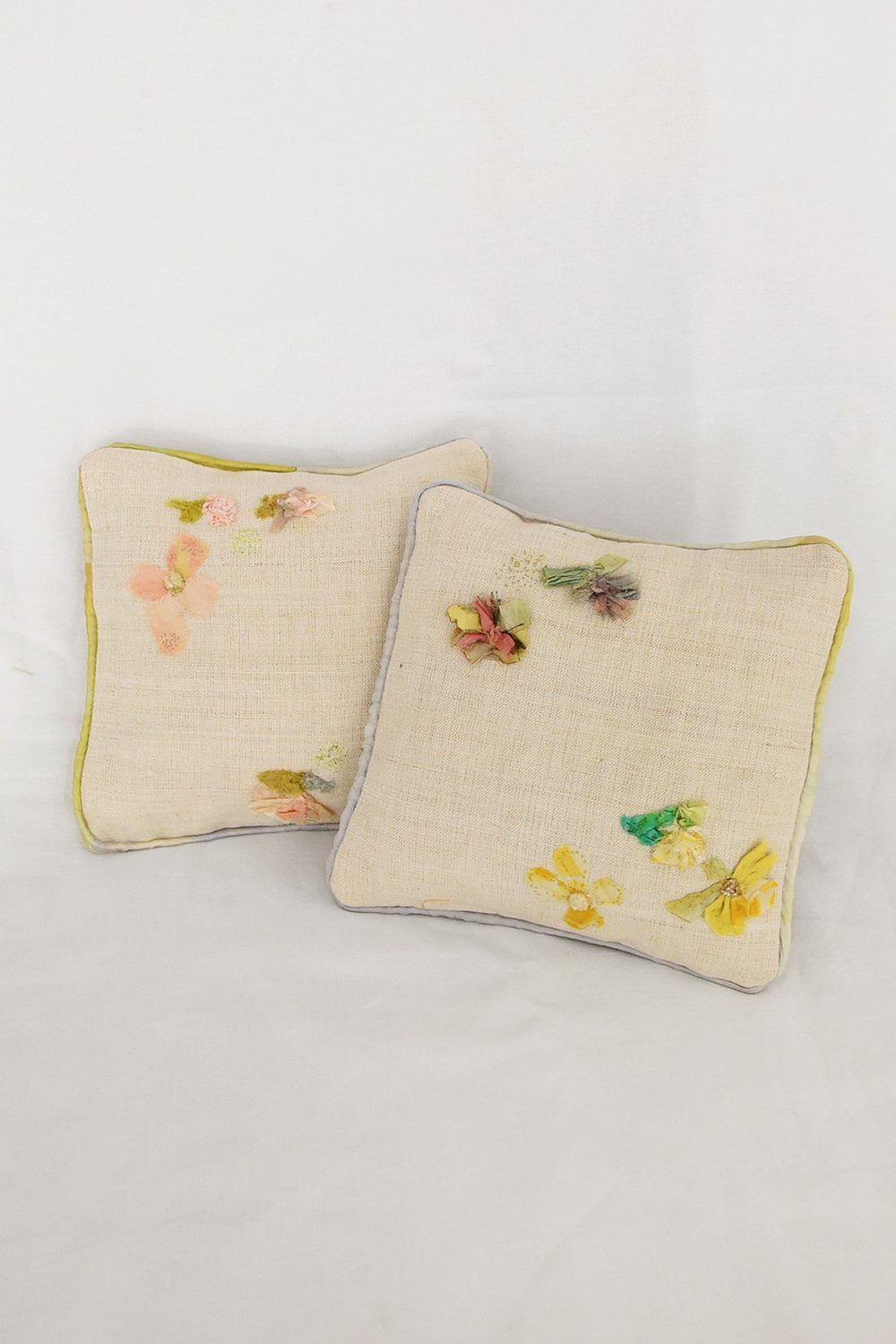 Antonia Rossi, Linen Pillow - Natural Group A