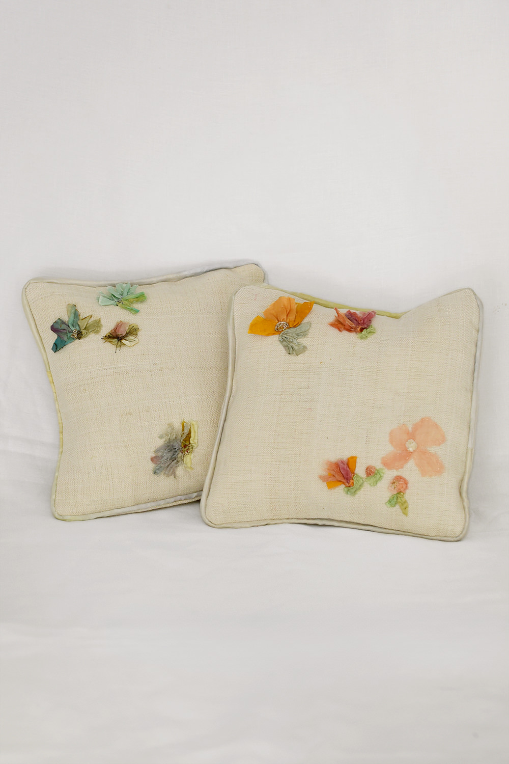 Antonia Rossi, Linen Pillow - Natural Group B
