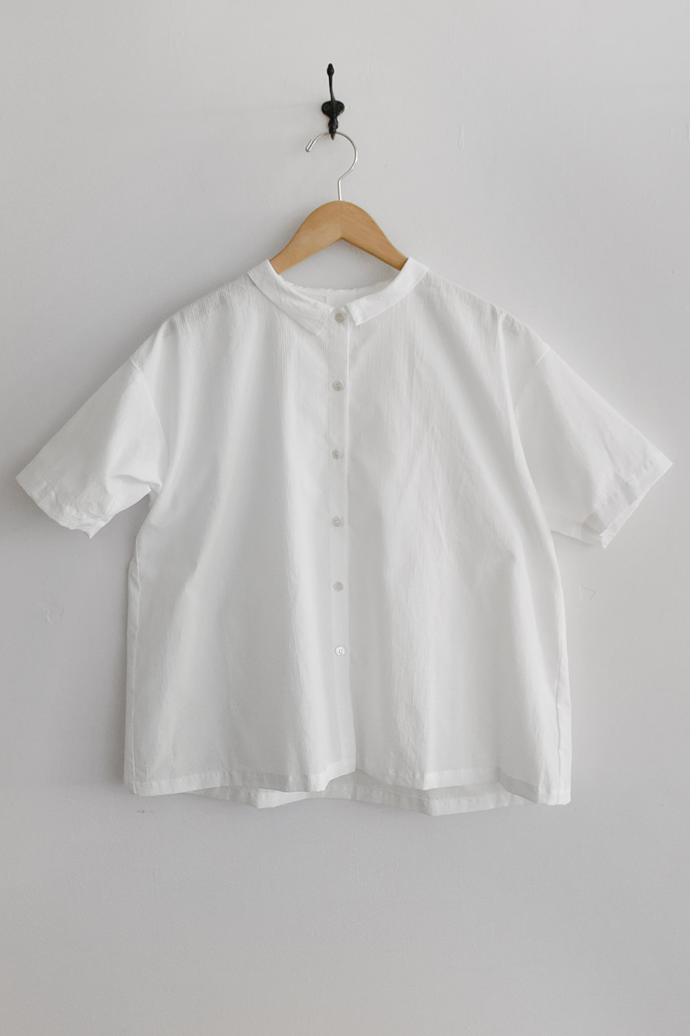 MAKIE, Shirt Fiola - White Micro Check