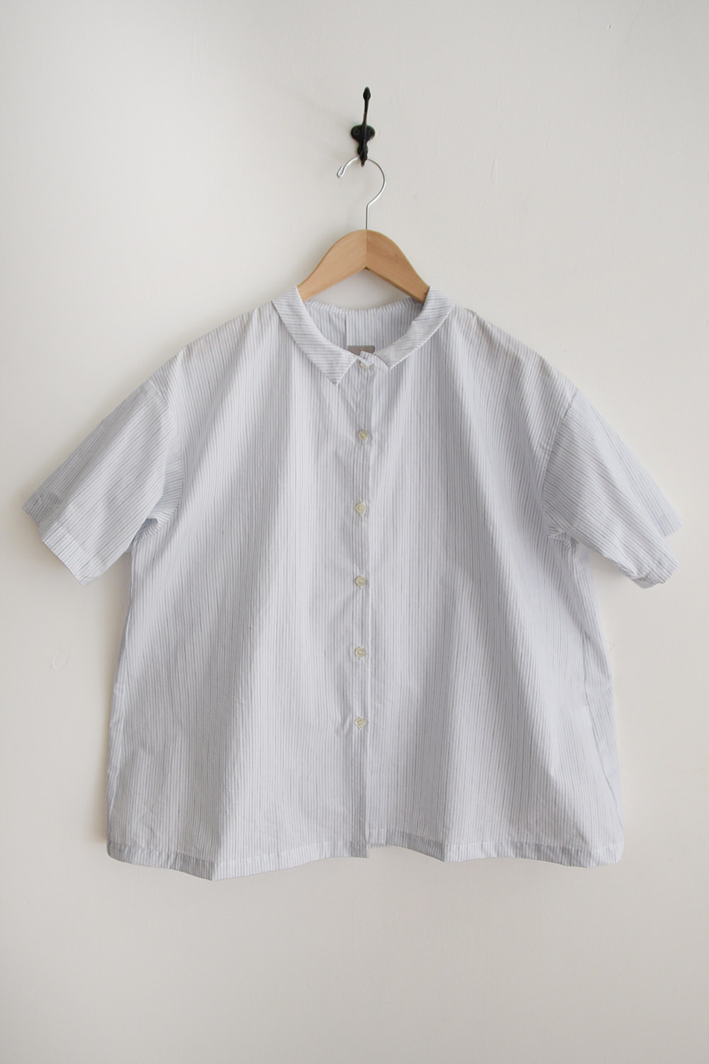 MAKIE, Blouse Fiola - Lt. Blue Stripe