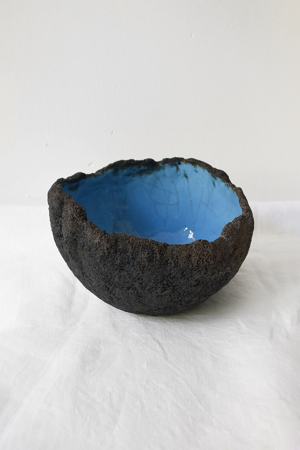 Genevieve Chevallier, Ceramic Bowl - Charcoal x Blue