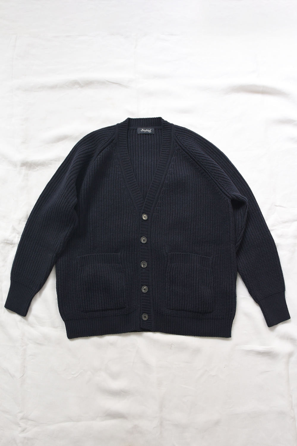 Bergfabel, Cashmere Cardigan - Navy