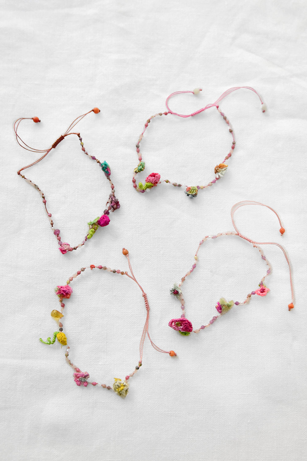 Antonia Rossi, Antique Venetian Glass Beads Bracelet 25_052 - ABCD