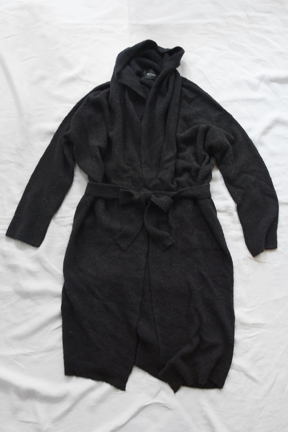 Roberto Collina, Baby Alpaca Boucle Robe - Black