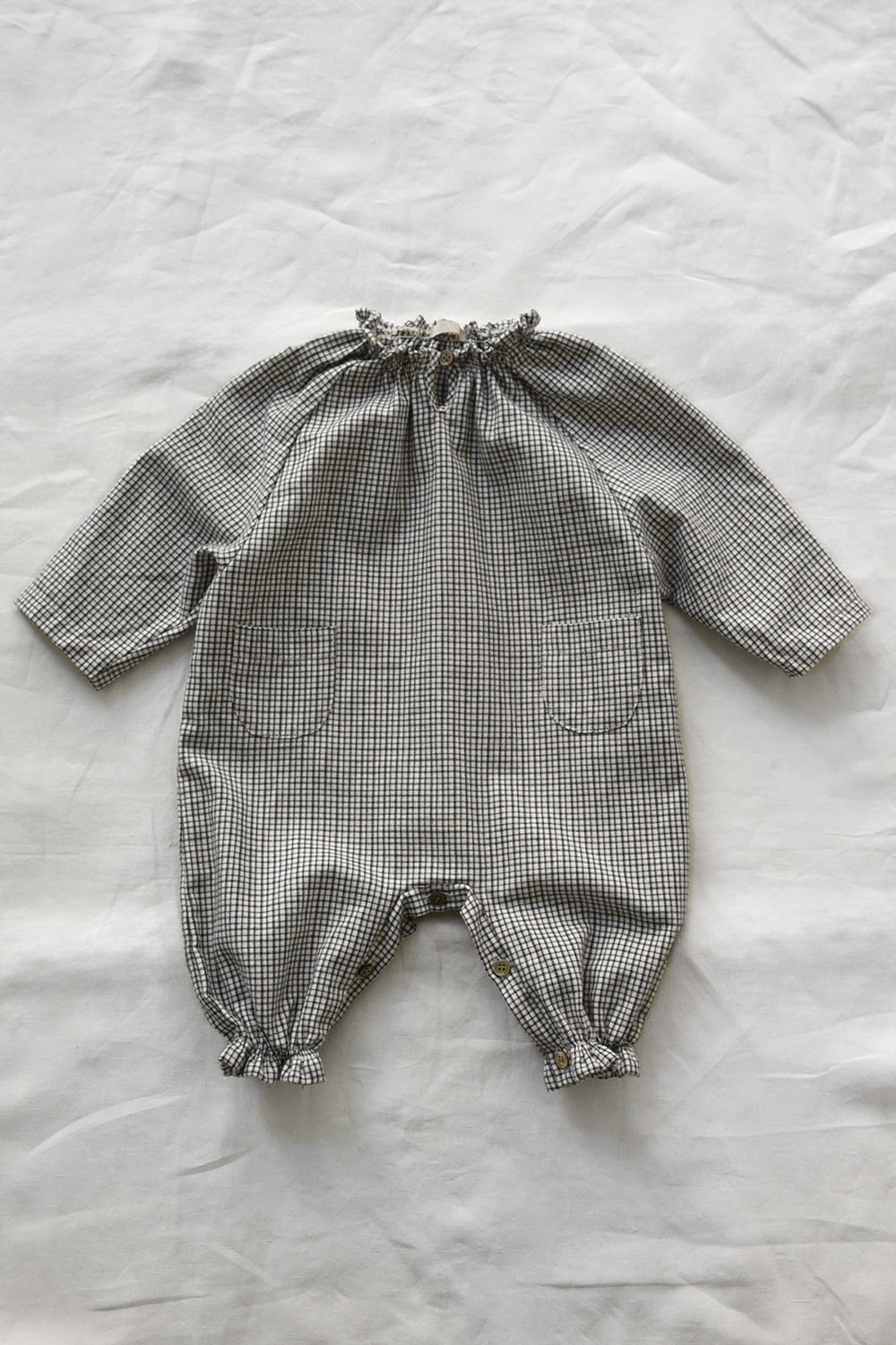 Onesie Aria - Black Check