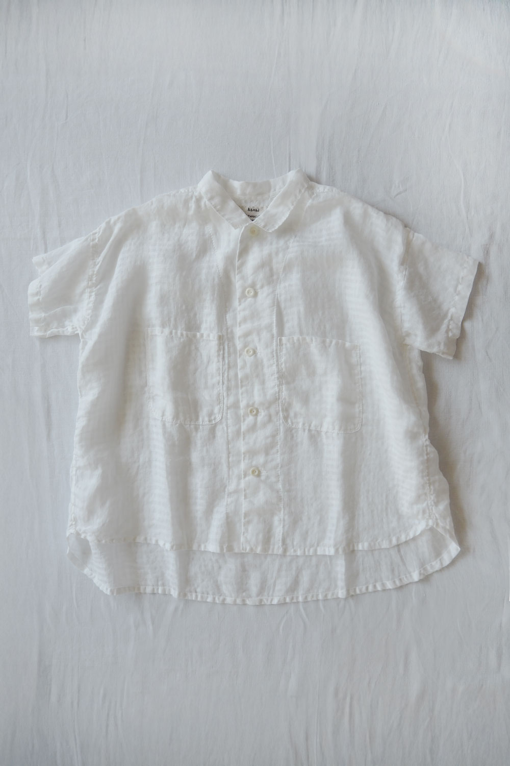 Kaval, Shrunk Short Shirt 0112 - Off White