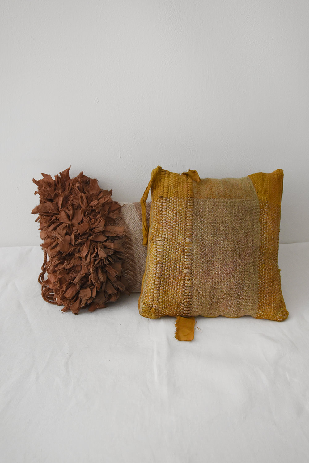 Julia Von Stietencron Handwoven Pillow Top Picture