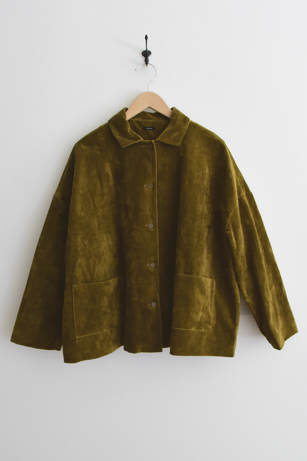 apuntob (a.b), P1882 Velvet Jacket - Forest