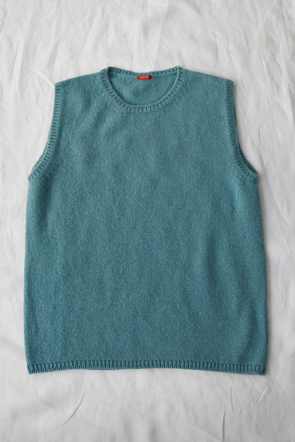 apuntob (a.b), P2009 Cashmere Vest - Sea