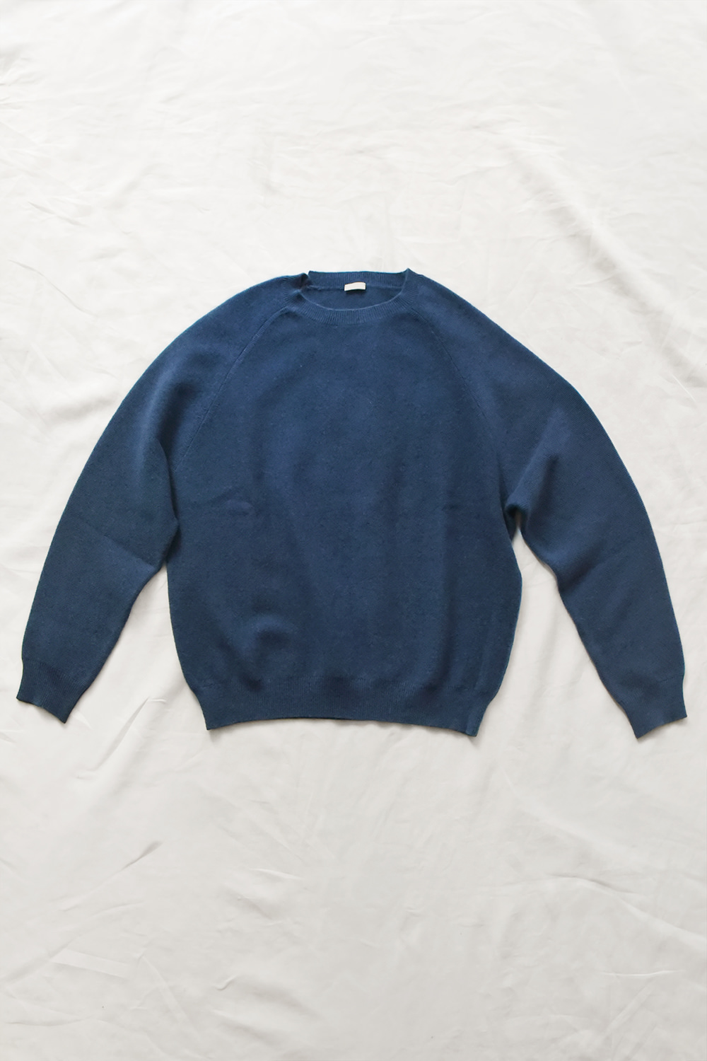 MAKIE, Cashmere Back Button Sweater - Ocean