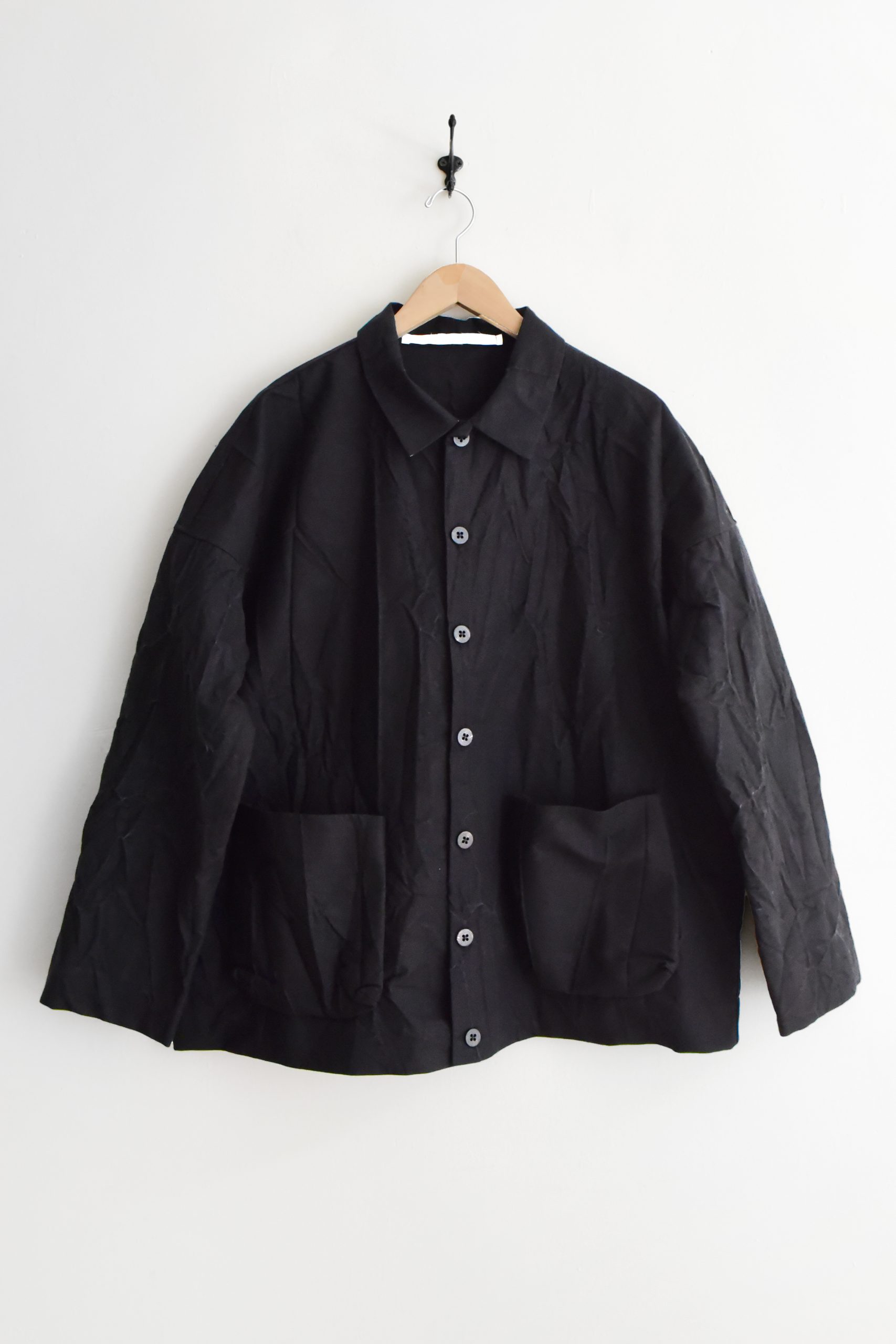 Album di Famiglia, U4244 Crash Over Shirt / Jacket CR - Black