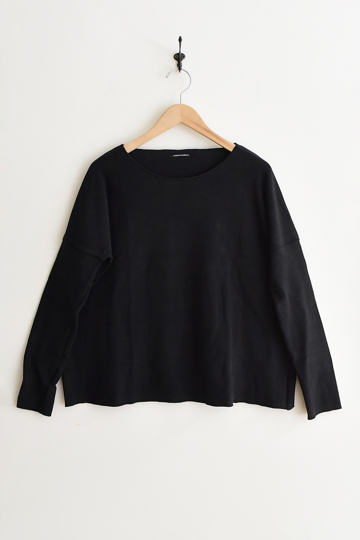 Album di Famiglia, 40_177 Jumper JP Sweatshirt - Black