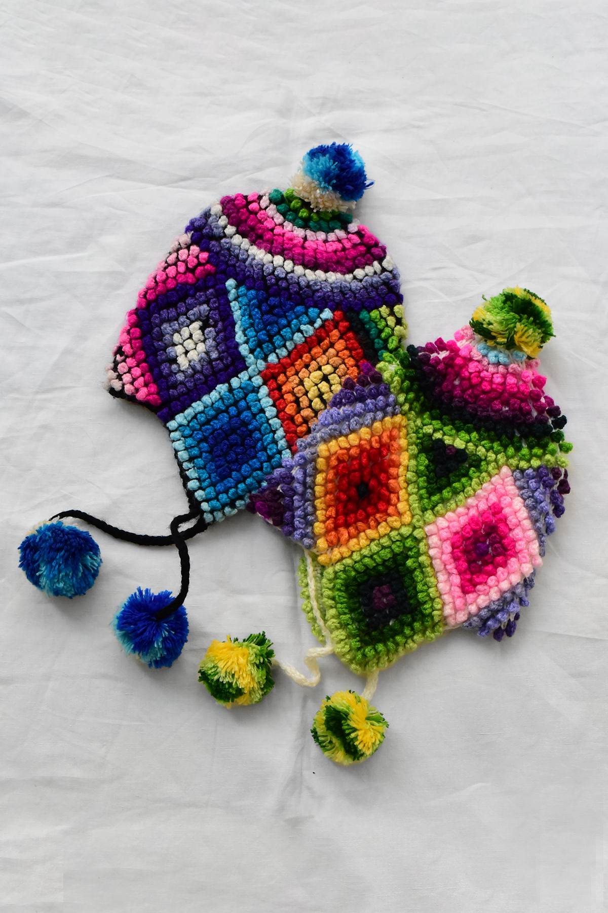 Peruvian Hat with Pom Pom