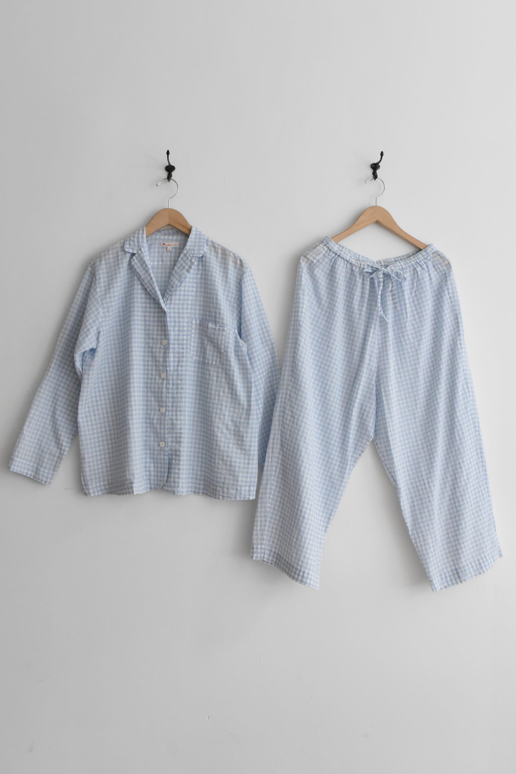 manuelle guibal indian cotton pajama top and bottom top picture