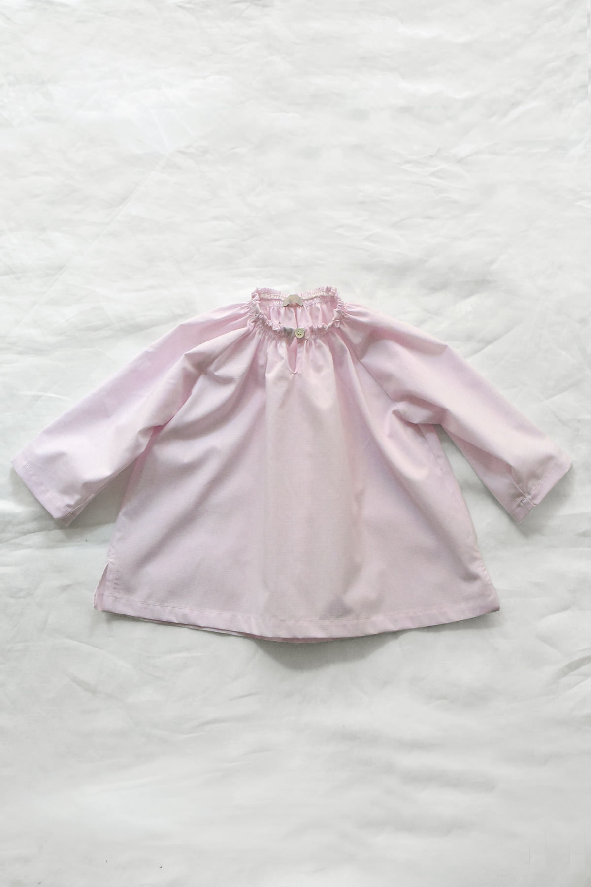 Blouse Cathy - Pink Micro Check