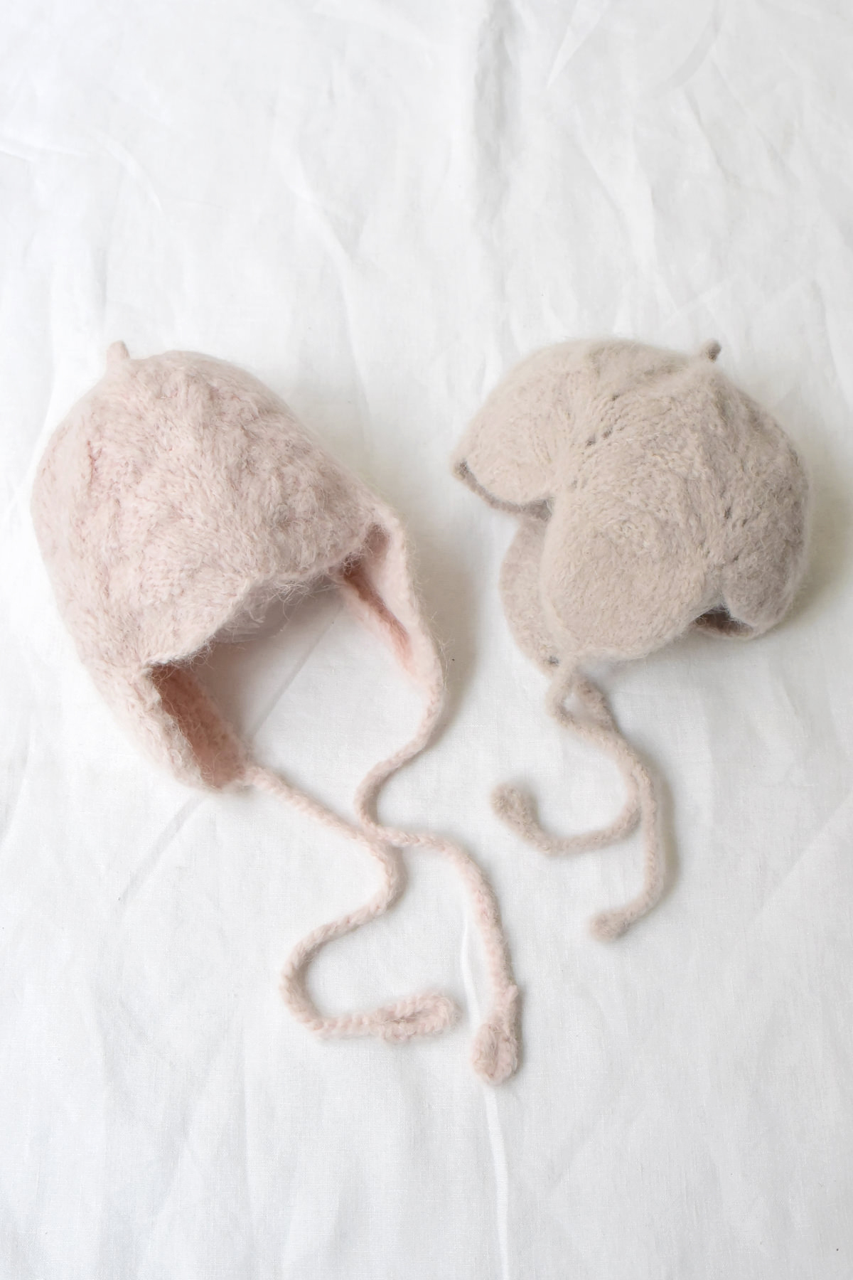 Baby Suri Alpaca Knit Bonnet