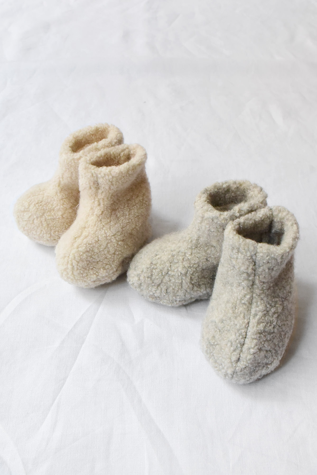 Baby Fleece Booties Finn