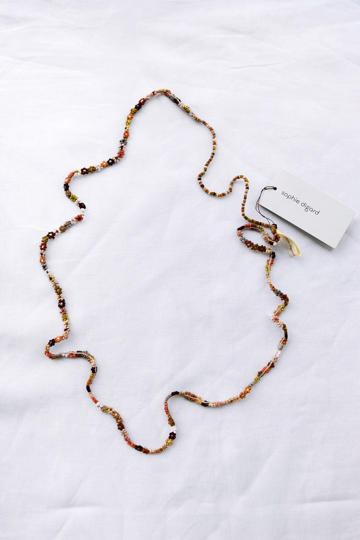 Sophie Digard Paris, Necklace CMAE - Ecru