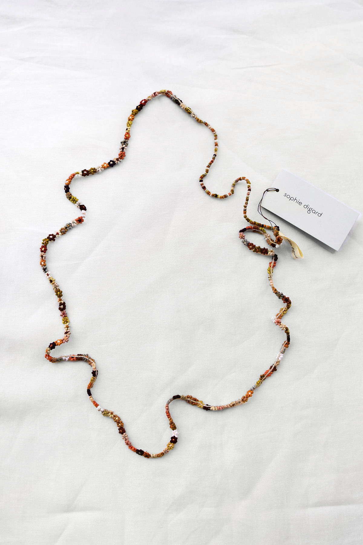 Sophie Digard Paris, Necklace CMAE - Ecru