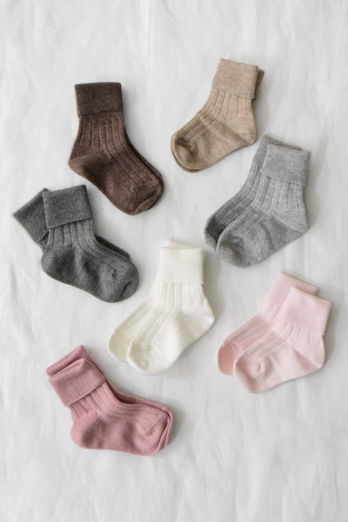 Story Loris Baby Rib Socks Top Picture