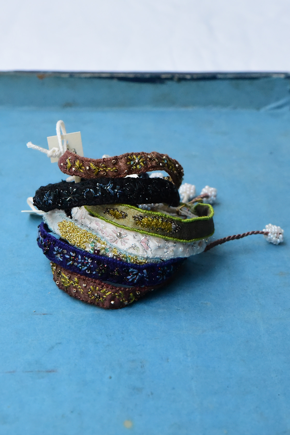 Antonia Rossi, Embroidered Bracelet - SN061