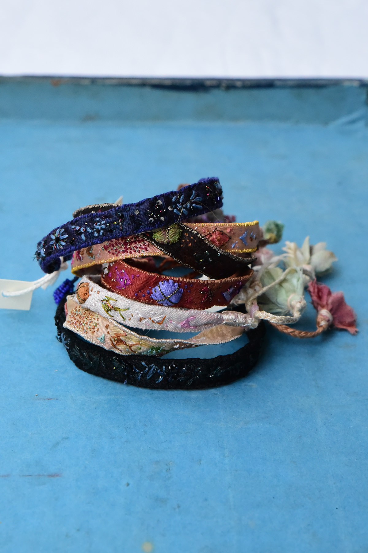 Antonia Rossi, Embroidered Bracelet - SN062