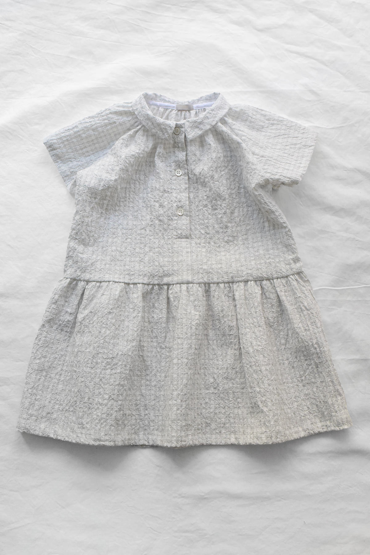Dress Candice - Lt. Gray Check