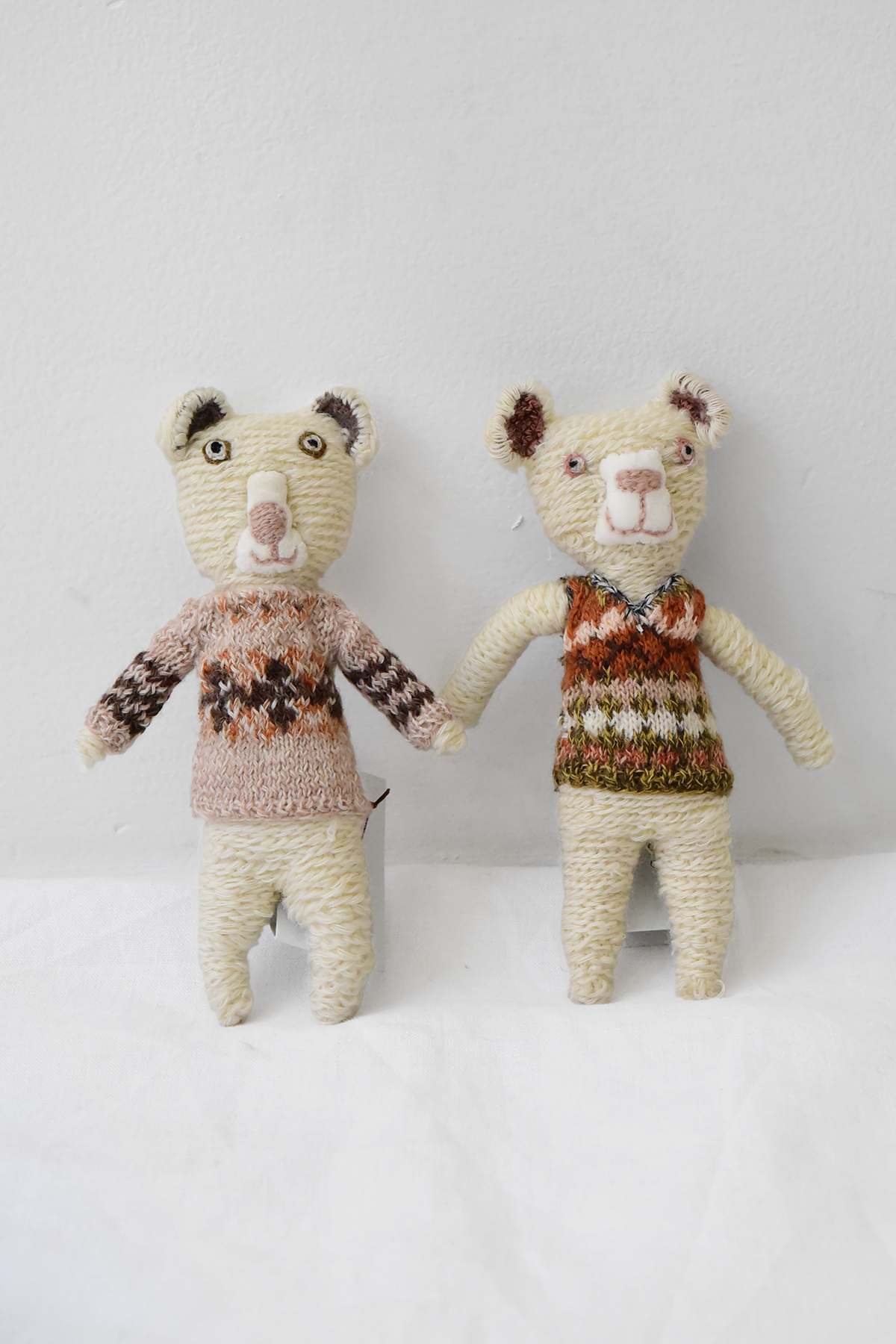 Sophie Digard Paris, Dolls - PGUSTAV Ecru and PMILTON Ecru