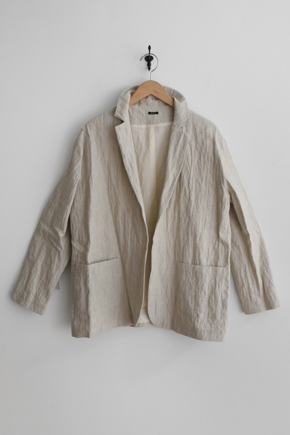 Apuntob cotton linen jacket made in Italy