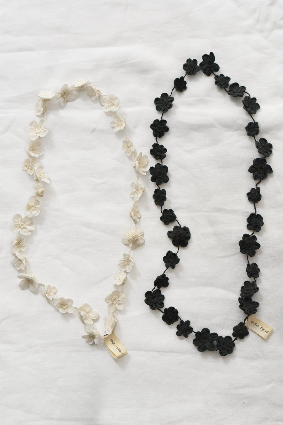 Sophie Digard handmade flower necklace