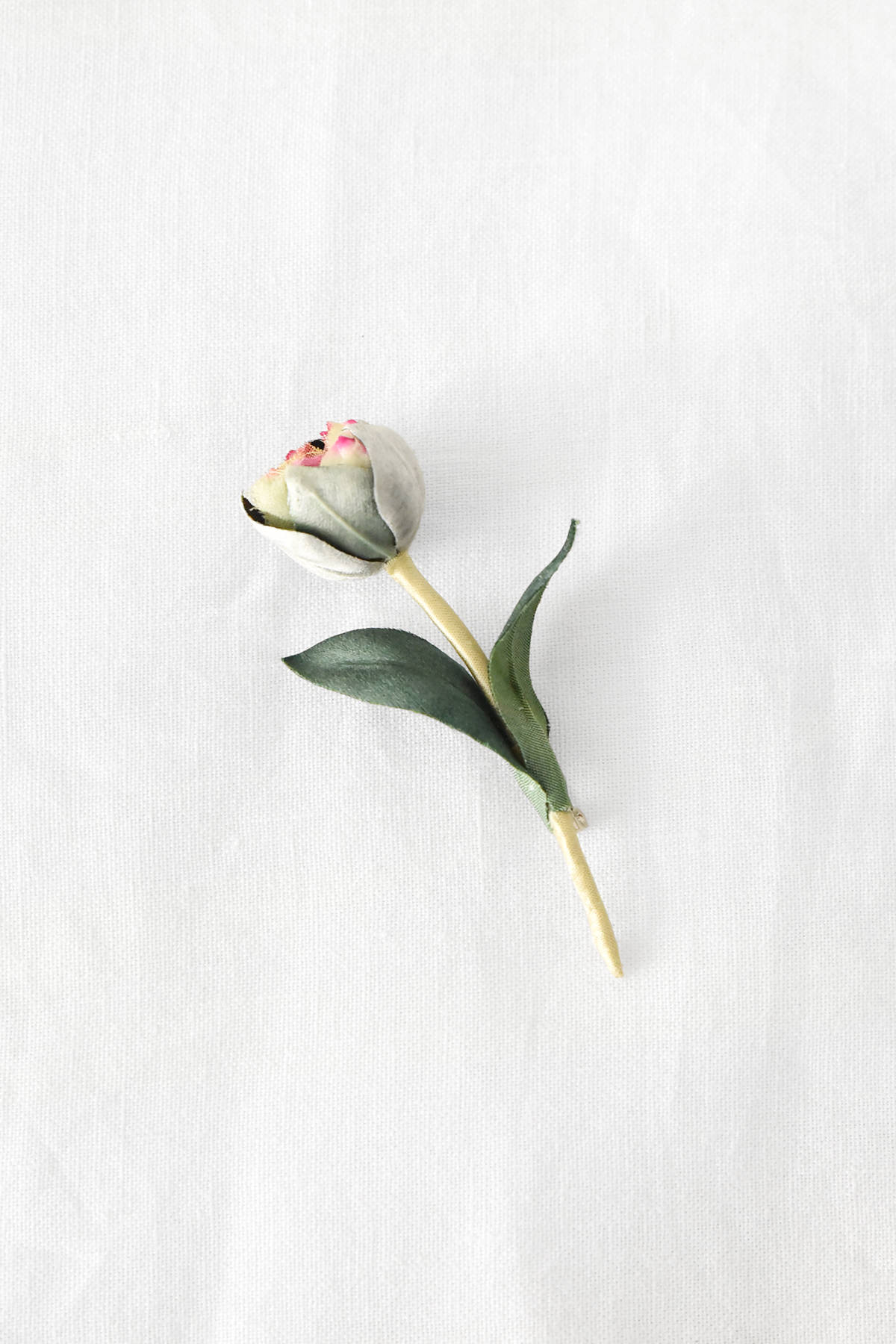 Handmade Flower Bud Brooch