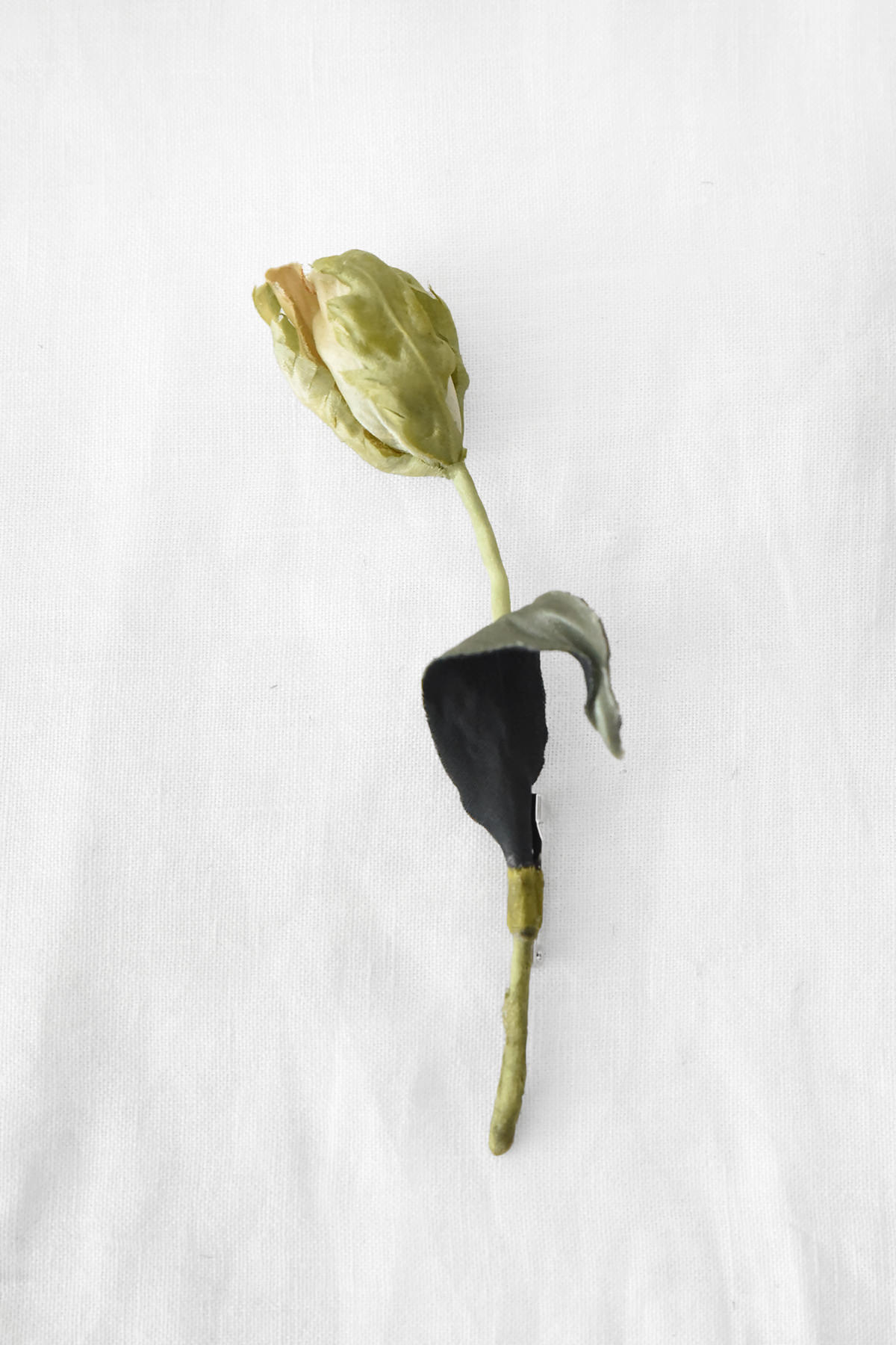 Textile Flower Tulip Brooch