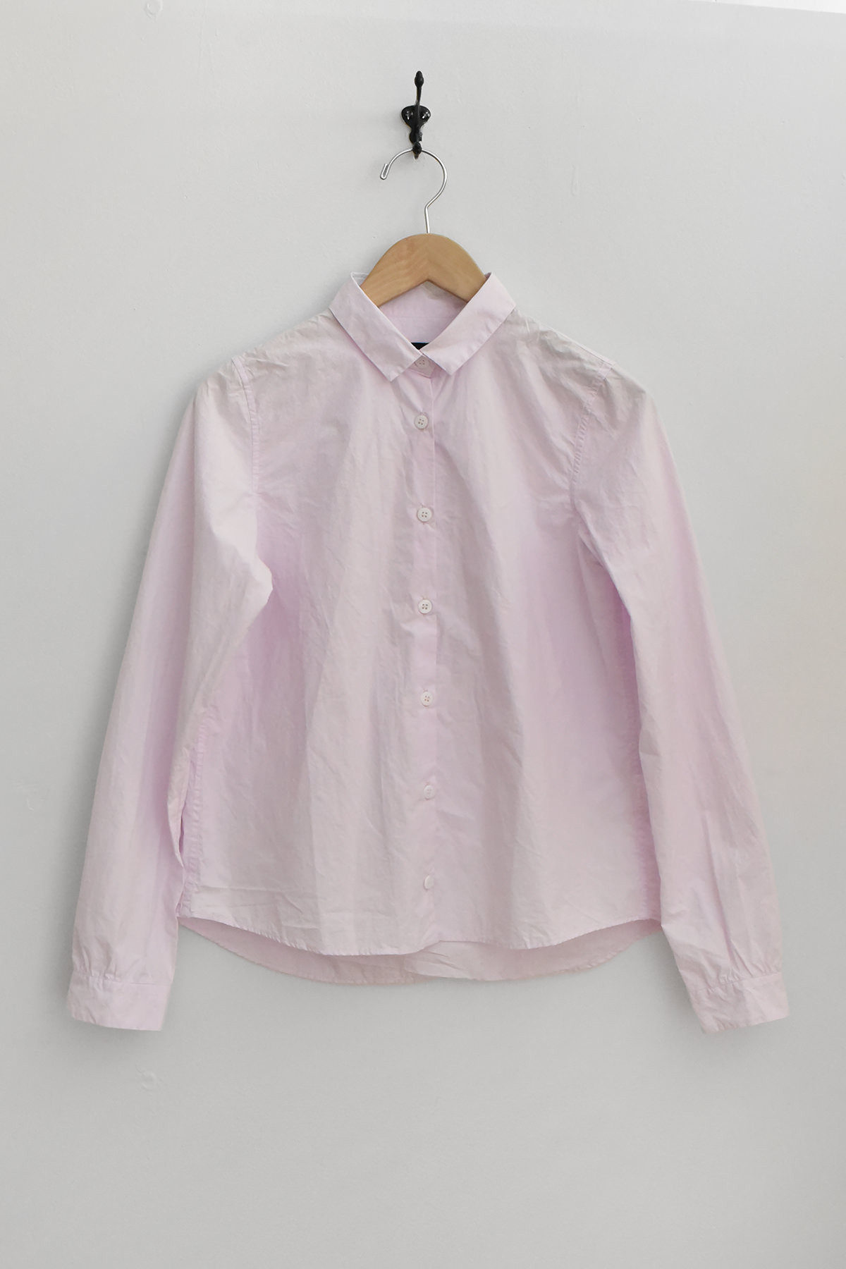 Bergfabel Tyrol Shirt in pale pink with slim fit and classic pointed collar