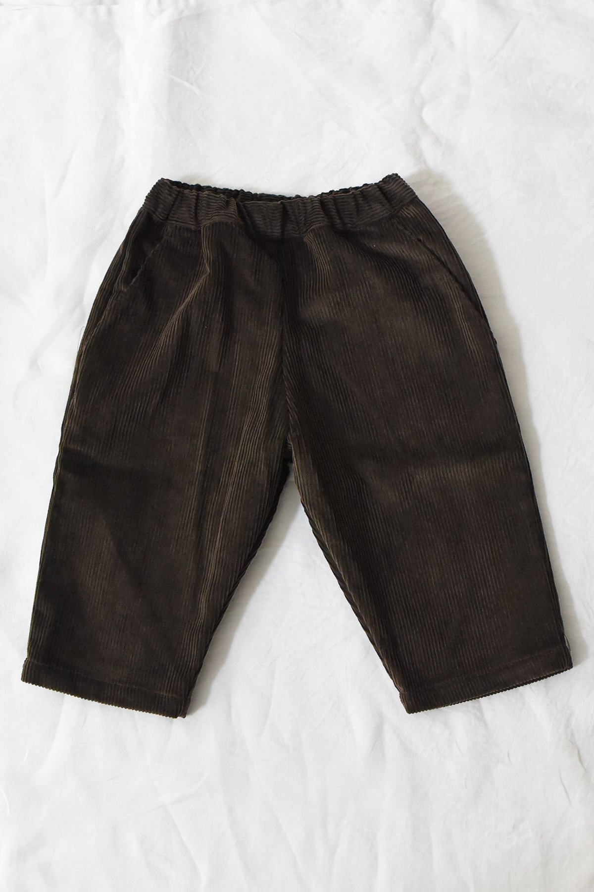 MAKIE Kids Corduroy Straight Pants in Brown