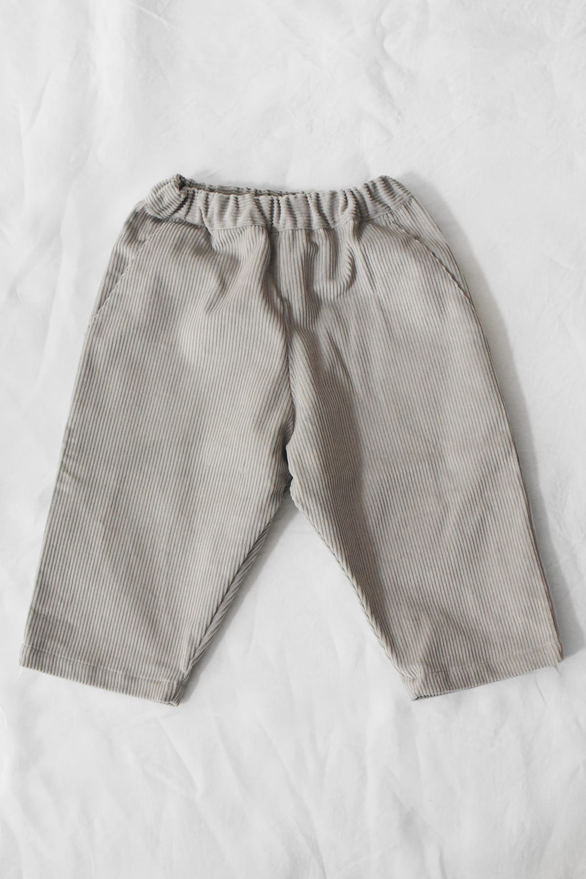 MAKIE Kids Corduroy Straight Pants in Sand