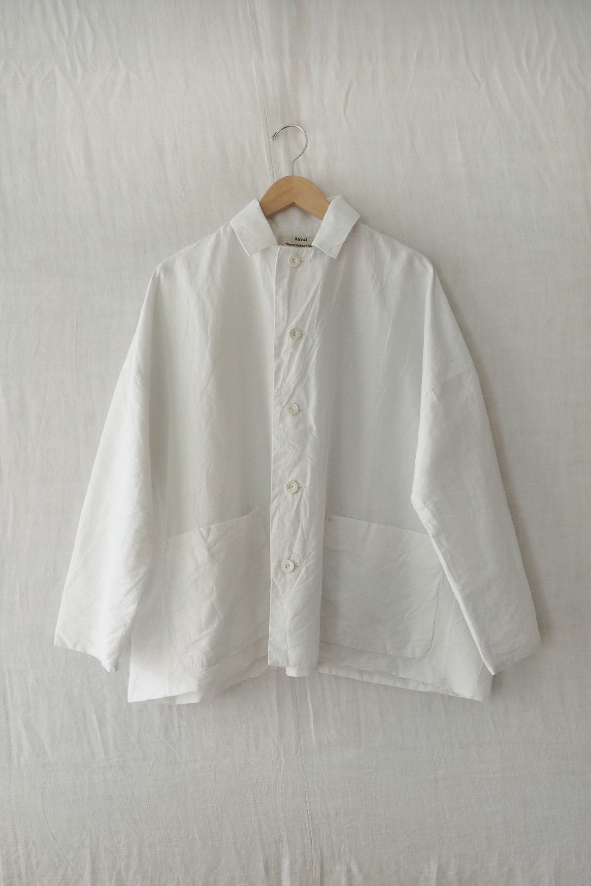 Kaval Stole Jacket with Liner in ice mint